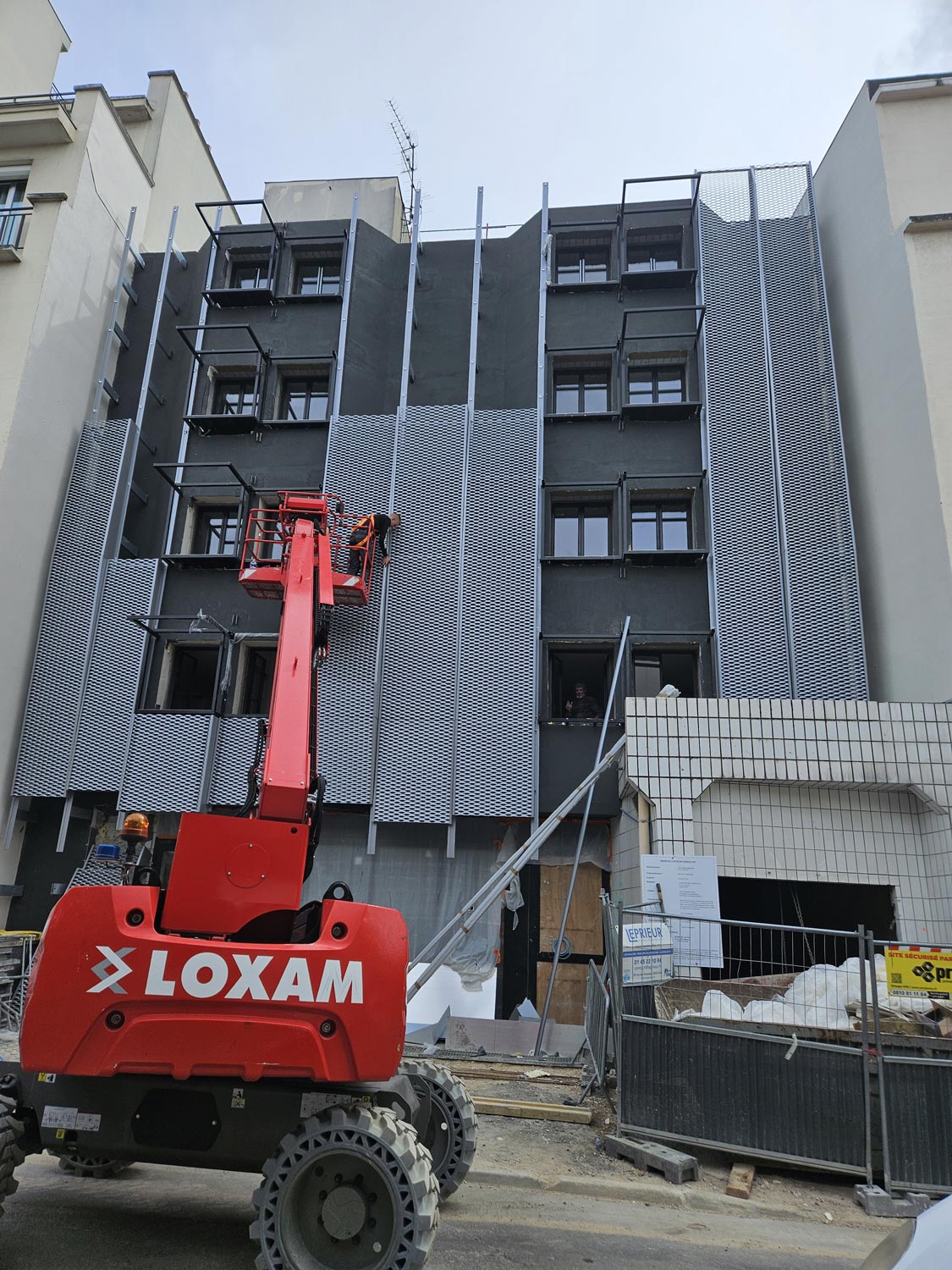 Fin de chantier d’un hôtel à Vanves